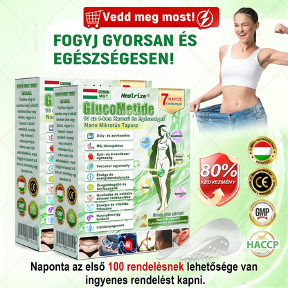 ⏰ Gratulálunk! Exkluzív ajánlatot nyitottál a Healrize® számára! Rendelésedért ma további 50%-os kedvezményt adunk! Kattints az alábbi linkre, hogy kihasználd ezt a különleges ajánlatot, az ajánlat hamarosan lejár! ⏰