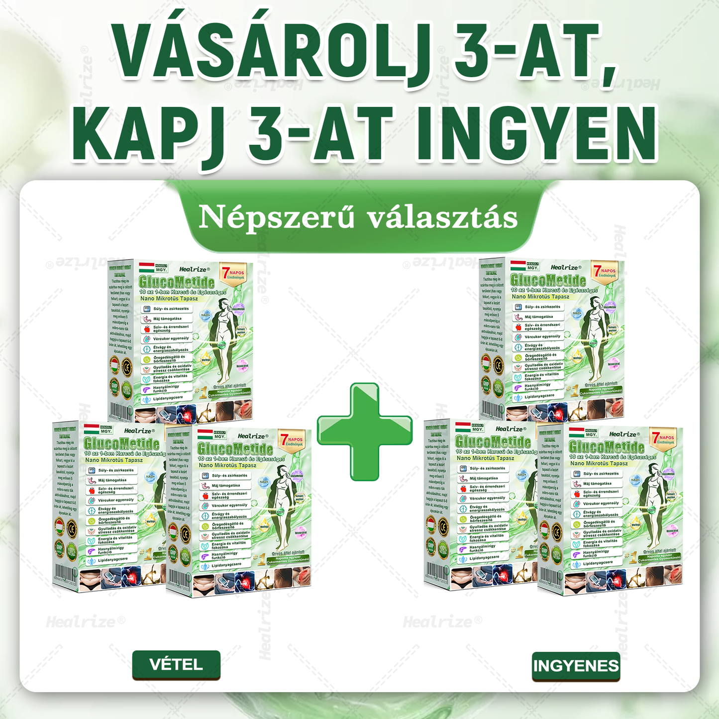 ⏰ Gratulálunk! Exkluzív ajánlatot nyitottál a Healrize® számára! Rendelésedért ma további 50%-os kedvezményt adunk! Kattints az alábbi linkre, hogy kihasználd ezt a különleges ajánlatot, az ajánlat hamarosan lejár! ⏰