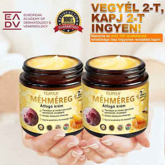 VLSVLS™ Méhméreg Átfogó Krém 👑👑👑 UTOLSÓ NAP 80% KEDVEZMÉNY 🎉 (Minden korosztály számára alkalmas & BAD ajánlja)