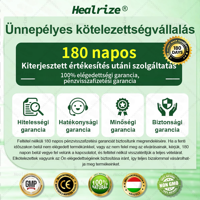 ⏰ Gratulálunk! Exkluzív ajánlatot nyitottál a Healrize® számára! Rendelésedért ma további 50%-os kedvezményt adunk! Kattints az alábbi linkre, hogy kihasználd ezt a különleges ajánlatot, az ajánlat hamarosan lejár! ⏰