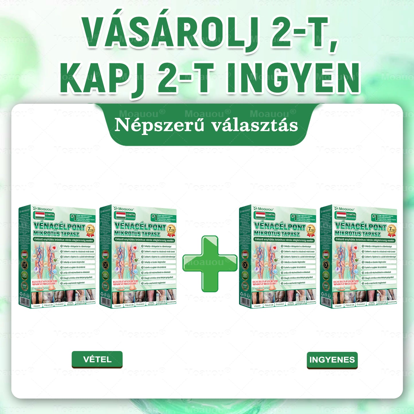 Moauou® Ércélzó Mikrotűs Tapasz ⚡ Azonnali enyhülés, hosszan tartó eredmények – NAGY AKCIÓ!